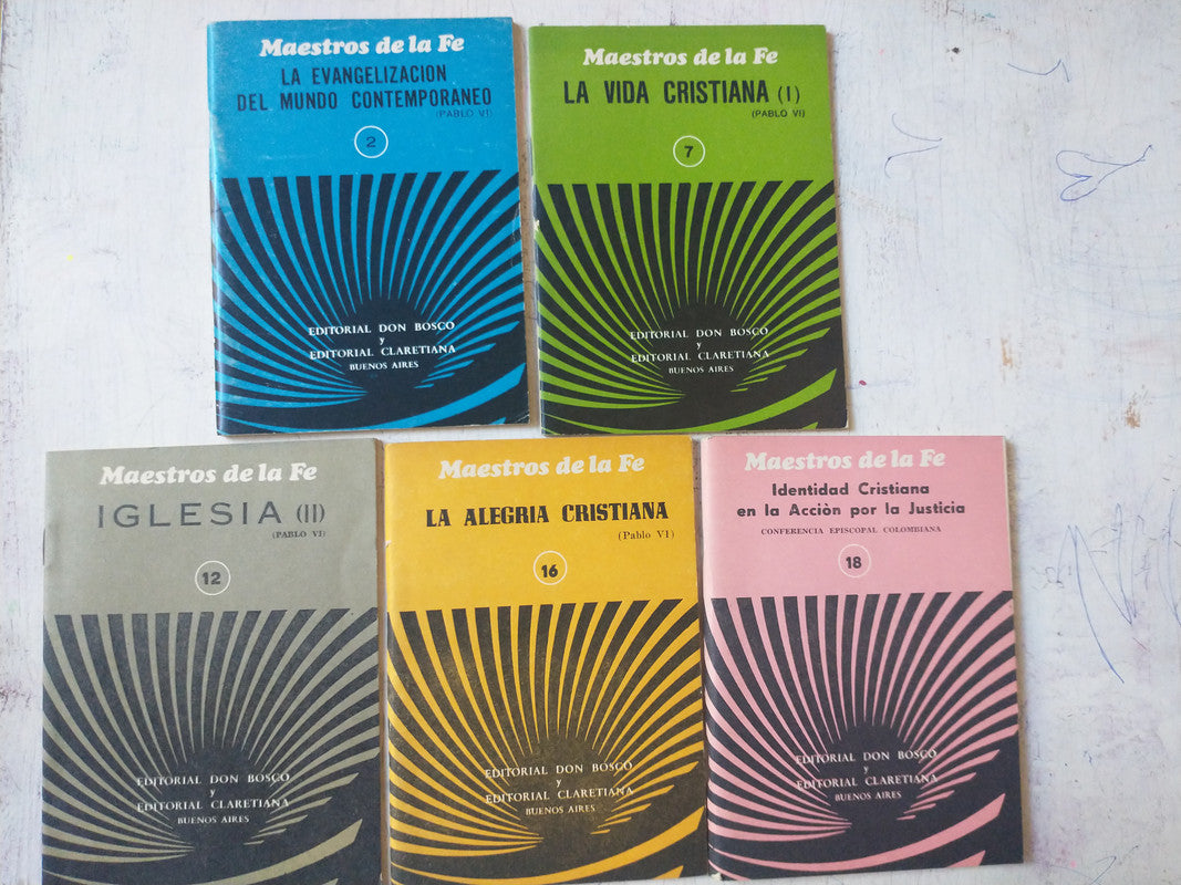 Libro usado en venta: Libros de Religion x 7; editorial Paulinas impreso en 1984 realizamos envios a todo el mundo.2