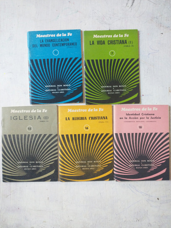 Libro usado en venta: La evangelizacion del mundo contemporaneo de Maestros de la Fe; editorial Don Bosco - Claretiana impreso en 1977.1