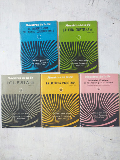 Libro usado en venta: La evangelizacion del mundo contemporaneo de Maestros de la Fe; editorial Don Bosco - Claretiana impreso en 1977.1