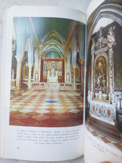 Libro usado en venta: Armenia y San Lazzaro; impreso en 1983 realizamos envios a todo el mundo.3