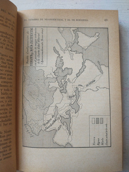 Libro usado en venta: Breve historia del mundo con veinte mapas de Herbert George Wells; editorial Aguilar impreso en 1959 envios a todo el mundo.3