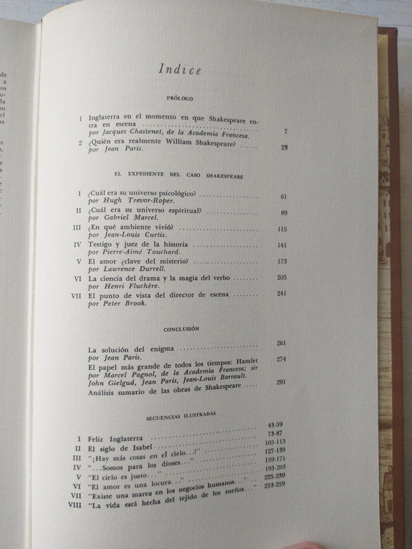Libro usado en venta: Shakespeare; editorial Fabril impreso en 1964 realizamos envios a todo el mundo.4