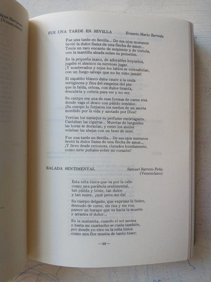 Libro usado en venta: Antologia poetica universal; editorial Alfredo Ortells impreso en 1994 realizamos envios a todo el mundo.3