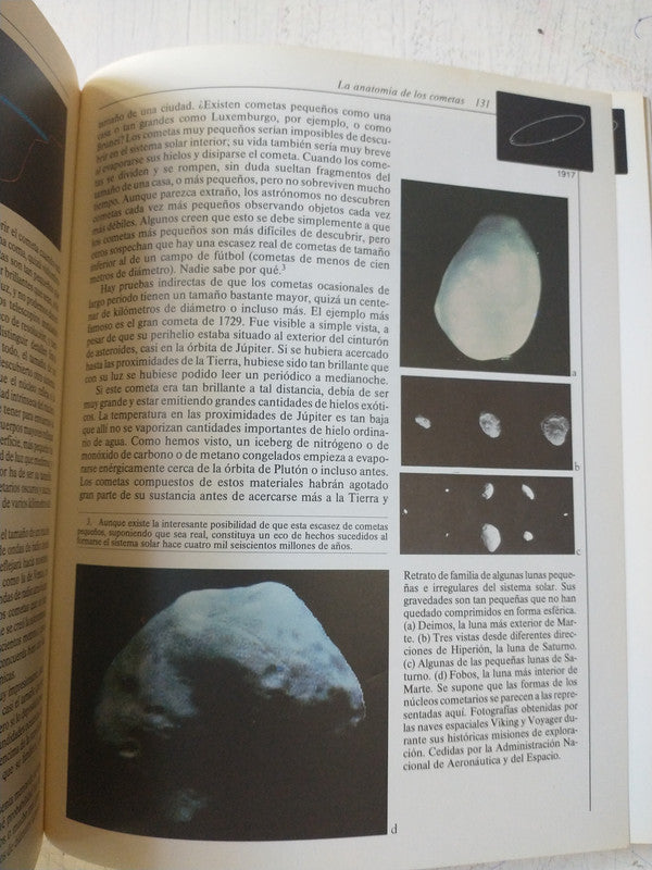 Libro usado en venta: El cometa de Carl Sagan - Ann Druyan; editorial Planeta impreso en 1986 realizamos envios a todo el mundo.2