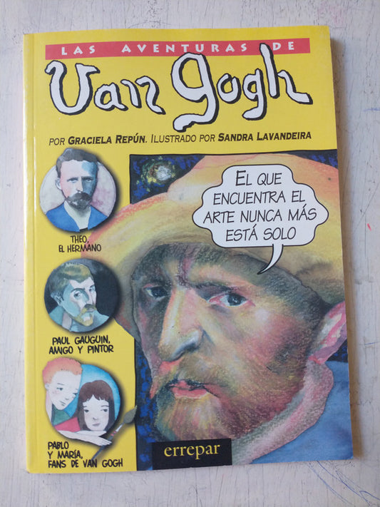 Libro usado en venta: La aventuras de Van Gogh; editorial Errepar impreso en 1999 realizamos envios a todo el mundo.1