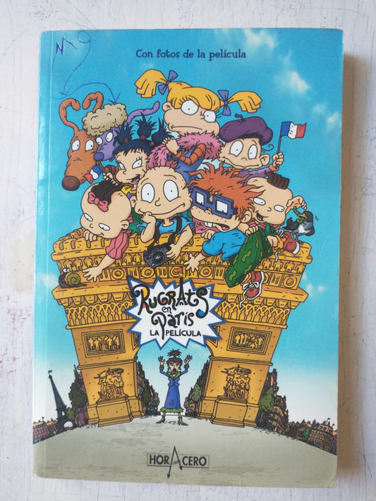 Libro usado en venta: Rugrats en Paris - La pelicula; editorial Ediciones B impreso en 2001 realizamos envios a todo el mundo.1