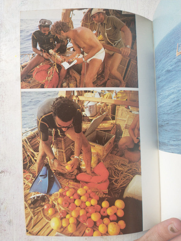 Libro usado en venta: Las expediciones Ra de Thor Heyerdahl; editorial Juventud impreso en 1974 realizamos envios a todo el mundo.3