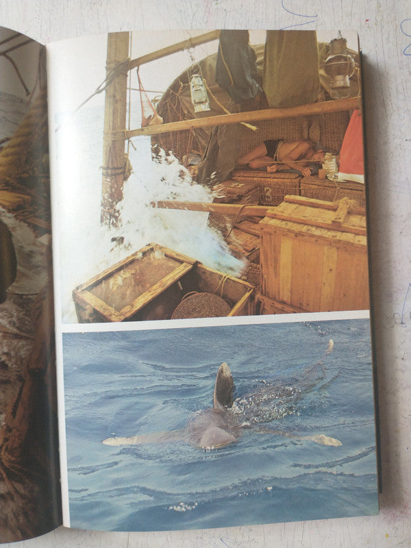 Libro usado en venta: Las expediciones Ra de Thor Heyerdahl; editorial Juventud impreso en 1974 realizamos envios a todo el mundo.4