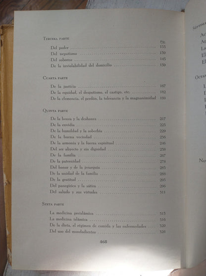 Libro usado en venta: Sabiduria Arabe de Jose E. Guraieb; editorial Jacobo Peuser impreso en 1954 realizamos envios a todo el mundo.2