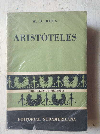 Libro usado en venta: Aristoteles de W. D. Ross; editorial Sudamericana impreso en 1957 realizamos envios a todo el mundo.1