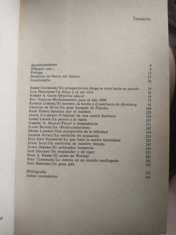 Libro usado en venta: El futuro de la vida de Michel Salomon; editorial Planeta impreso en 1982 realizamos envios a todo el mundo.3