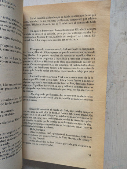 Libro usado en venta: Lo que mas nos importaba de Avery Corman; editorial Javier Vergara impreso en 1991 realizamos envios a todo el mundo.3
