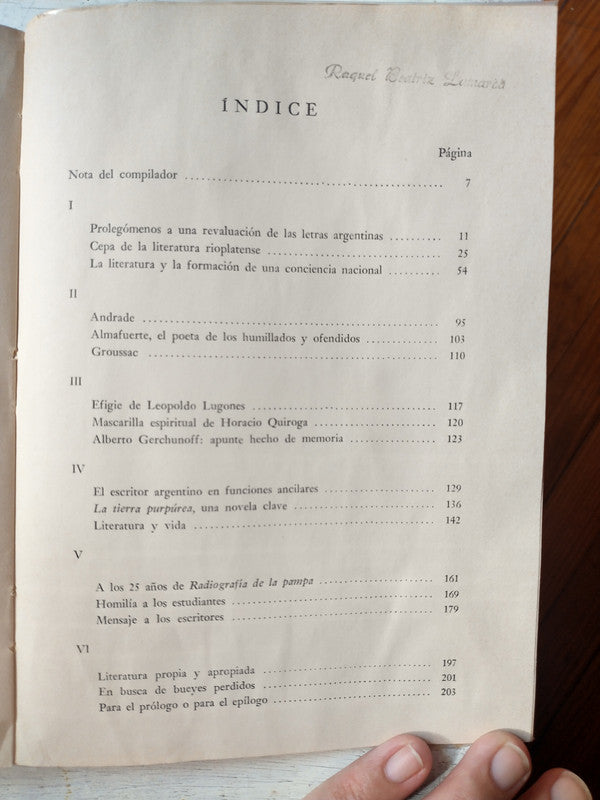 Libro usado en venta: La argentina forestal de Domingo Cozzo; editorial Eudeba impreso en 1967 realizamos envios a todo el mundo.2