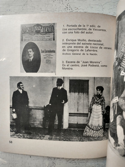 Libro usado en venta: El sainete de E. M. Suarez Danero; editorial Centro Editor de America Latina impreso en 1970 realizamos envios a todo el mundo.2