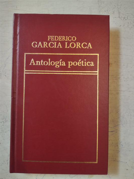 Libro usado en venta: Antologia poetica de Federico Garcia Lorca; editorial Hyspamerica impreso en 1983 realizamos envios a todo el mundo.1
