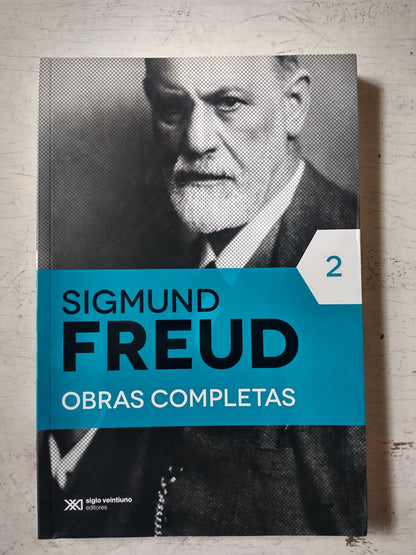 Libro usado en venta: Obras completas Vol. 2 de Sigmund Freud; editorial Siglo XXI impreso en 2013 realizamos envios a todo el mundo.1