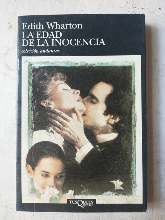 Libro usado en venta: La edad de la inocencia de Edith Wharton; editorial Tusquets impreso en 1993 realizamos envios a todo el mundo.1