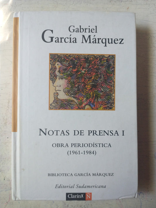 Libro usado en venta: Notas de prensa 1 - Obra periodistica (1961-1984) de Gabriel Garcia Marquez; editorial AGEA impreso en 2008.1