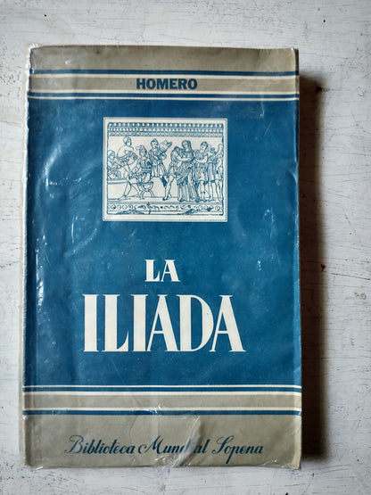 Libro usado en venta: La iliada de Homero; editorial Ramon Sopena impreso en 1958 realizamos envios a todo el mundo.1