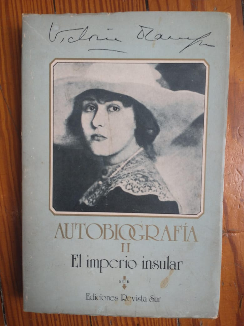 Libro usado en venta: Autobiografia - II.-El impero insular de Victoria Ocampo; editorial Sur impreso en 1981 realizamos envios a todo el mundo.1