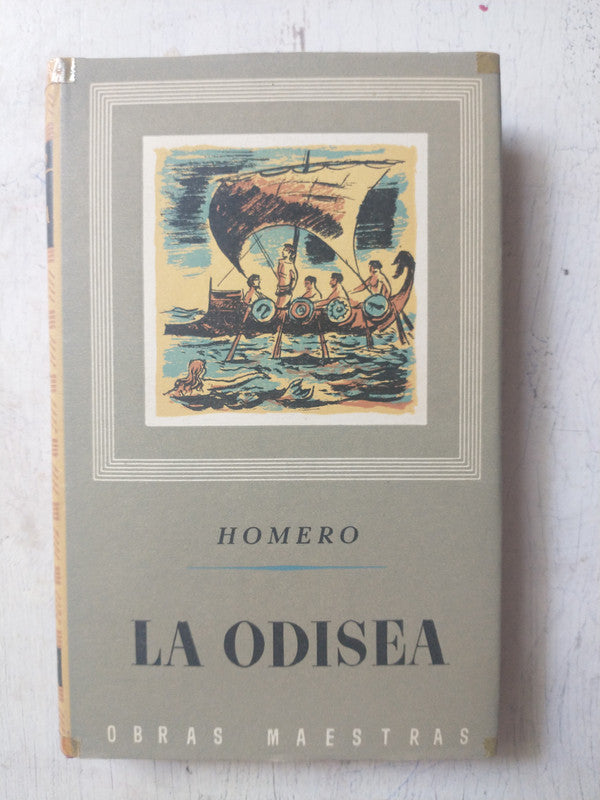 Libro usado en venta: La odisea de Homero; editorial Iberia impreso en 1956 realizamos envios a todo el mundo.1