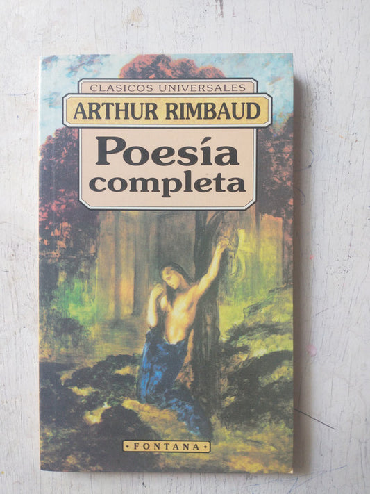 Libro usado en venta: Poesia completa de Arthur Rimaud; editorial Edicomunicacion impreso en 1994 realizamos envios a todo el mundo.1