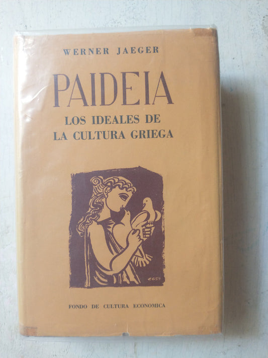 Libro usado en venta: Paideia - Los ideales de la cultura griega de Werner Jaeger; editorial Fondo de Cultura Economica impreso en 1957.1