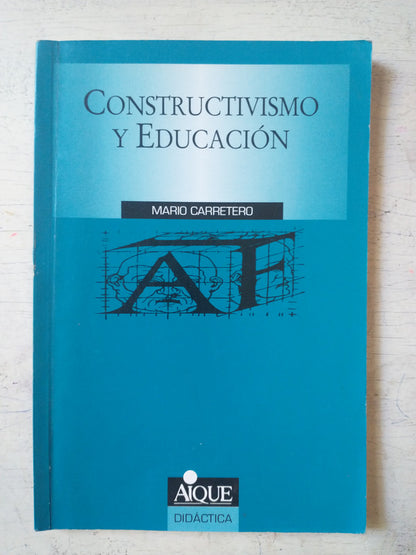 Libro usado en venta: Constructivismo y educacion de Mario Carretero; editorial Aique impreso en 1995 realizamos envios a todo el mundo.1