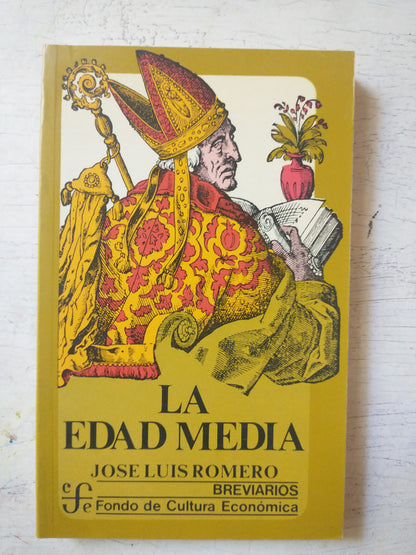 Libro usado en venta: La edad media de Jose Luis Romero; editorial Fondo de Cultura Economica impreso en 1998 realizamos envios a todo el mundo.1