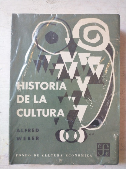 Libro usado en venta: Historia de la cultura de Alfred Weber; editorial Fondo de Cultura Economica impreso en 1960 realizamos envios a todo el mundo.1