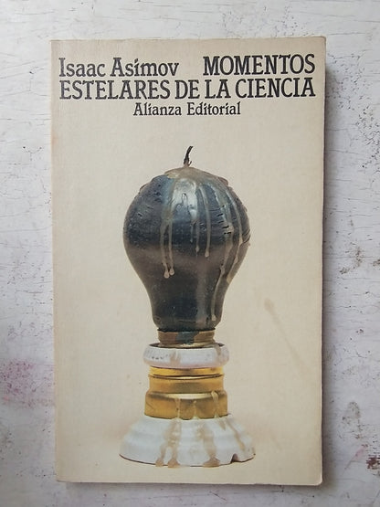Libro usado en venta: Momentos estelares de la ciencia de Isaac Asimov; editorial Alianza impreso en 1983 realizamos envios a todo el mundo.1