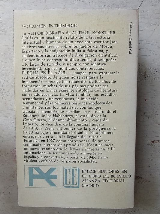 Libro usado en venta: Autobiografia - (5 Volumenes) de Arthur Koestler; editorial Alianza impreso en 1973 realizamos envios a todo el mundo.2