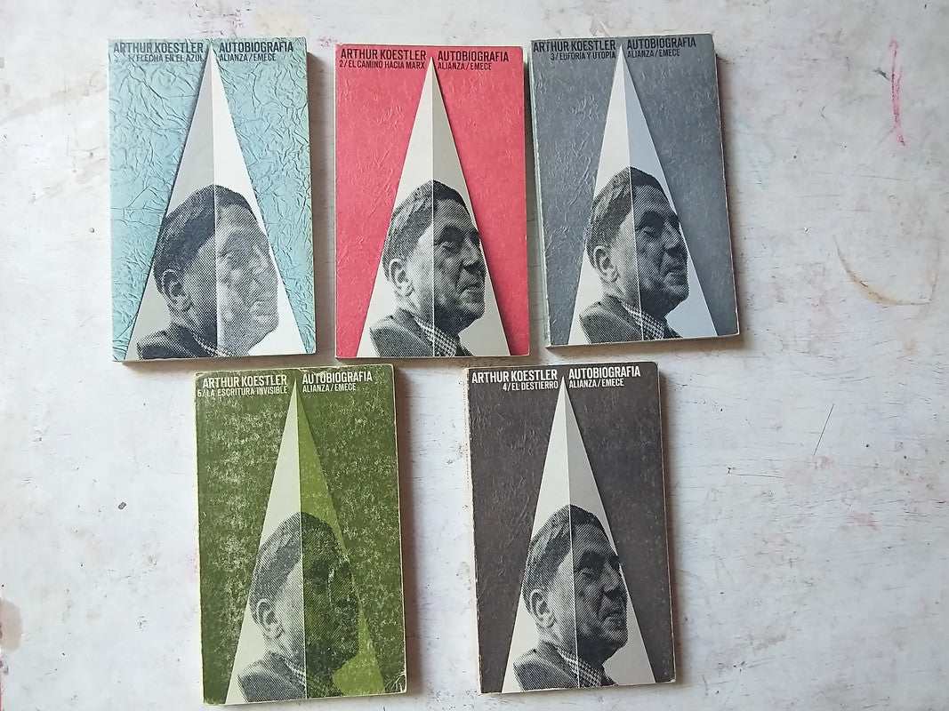 Libro usado en venta: Autobiografia - (5 Volumenes) de Arthur Koestler; editorial Alianza impreso en 1973 realizamos envios a todo el mundo.1