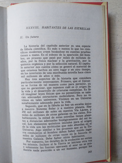 Libro usado en venta: La conexi?n cosmica de Carl Sagan; editorial Plaza & Janes impreso en 1986 realizamos envios a todo el mundo.2