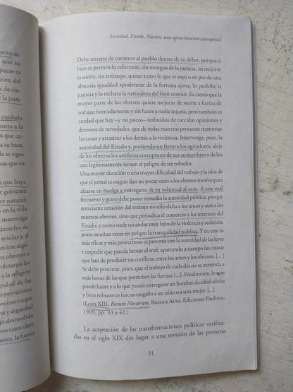 Libro usado en venta: Sociedad, Estado, Nacion: Una aproximacion conceptual de Jorge Saborido; editorial Eudeba impreso en 2004 envios a todo el mundo.2