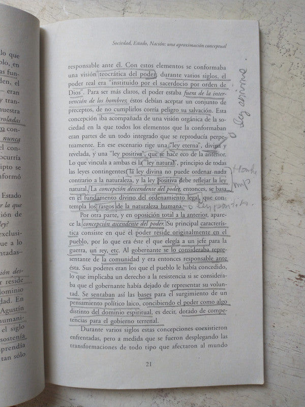 Libro usado en venta: Sociedad, Estado, Nacion: Una aproximacion conceptual de Jorge Saborido; editorial Eudeba impreso en 2004 envios a todo el mundo.3