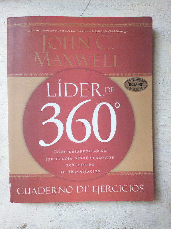 Libro usado en venta: Lider de 360? de John C. Maxwell; editorial Grupo Nelson impreso en 2009 realizamos envios a todo el mundo.1