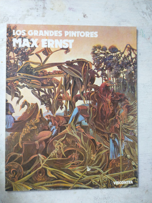 Libro usado en venta: Max Ernst - Los grandes pintores; editorial Viscontea impreso en 1978 realizamos envios a todo el mundo.1