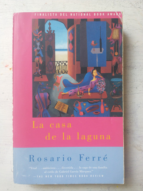 Libro usado en venta: La casa de la laguna de Rosario Ferre; editorial Vintage impreso en 1996 realizamos envios a todo el mundo.1