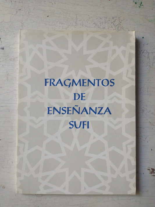 Libro usado en venta: Fragmentos de ense?anza sufi; editorial Dervish International impreso en 1995 realizamos envios a todo el mundo.1