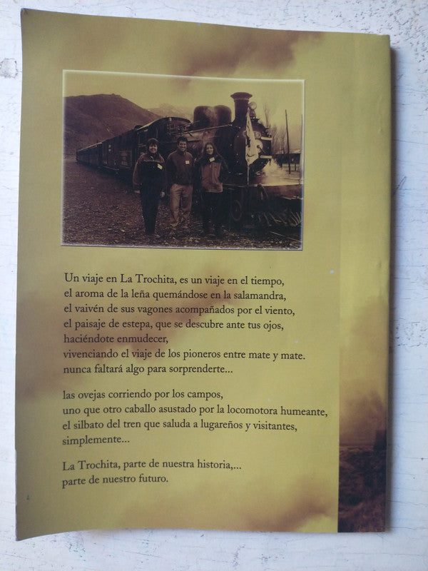 Libro usado en venta: Patagonia sobre rieles de Paludi - Castro - Kononczuk; impreso en 2005 realizamos envios a todo el mundo.3