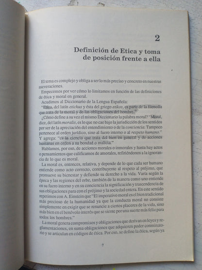 Libro usado en venta: Etica medica de Marcos Meeroff; editorial Akadia impreso en 1990 realizamos envios a todo el mundo.3