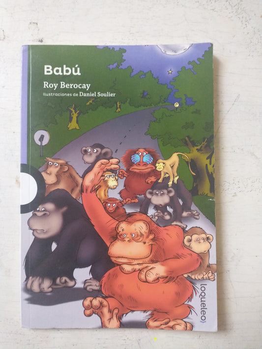 Libro usado en venta: Babu de Roy Berocay; editorial Santillana impreso en 2018 realizamos envios a todo el mundo.1