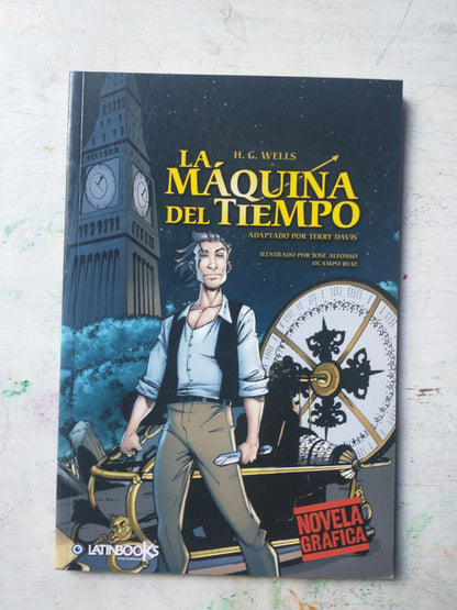 Libro usado en venta: La maquina del tiempo de Herbert George Wells; editorial Latinbooks impreso en 2008 realizamos envios a todo el mundo.1