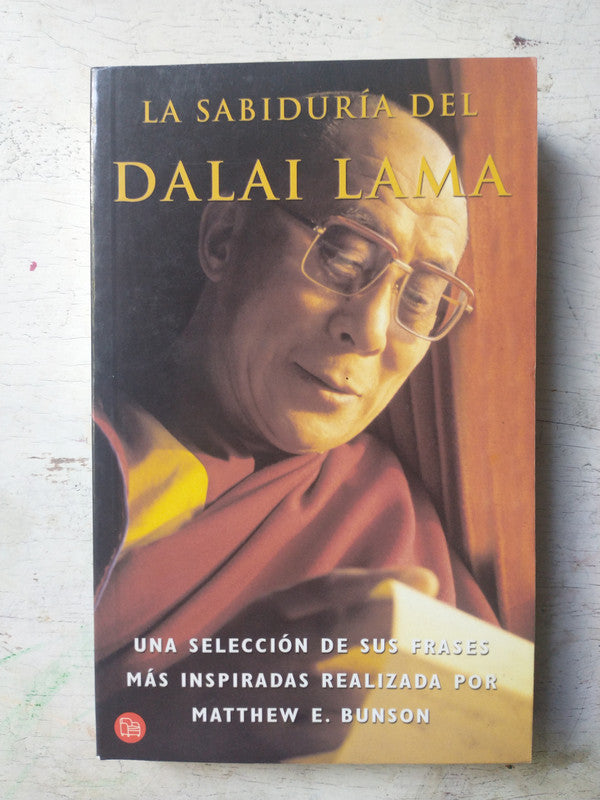 Libro usado en venta: La sabiduria del Dalai Lama de Matthew E. Bunson; editorial Punto de Lectura impreso en 2003 realizamos envios a todo el mundo.1