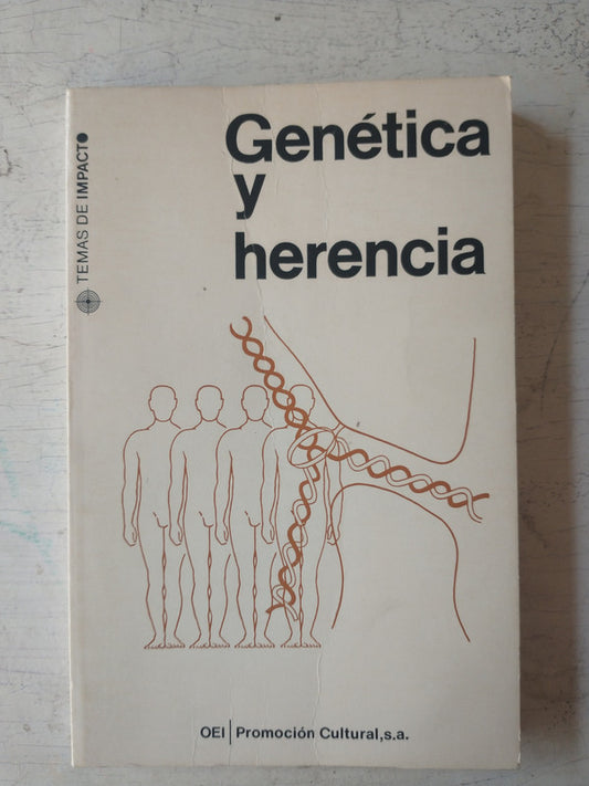 Libro usado en venta: Genetica y herencia de Carlos A. Davila; editorial OEI impreso en 1975 realizamos envios a todo el mundo.1