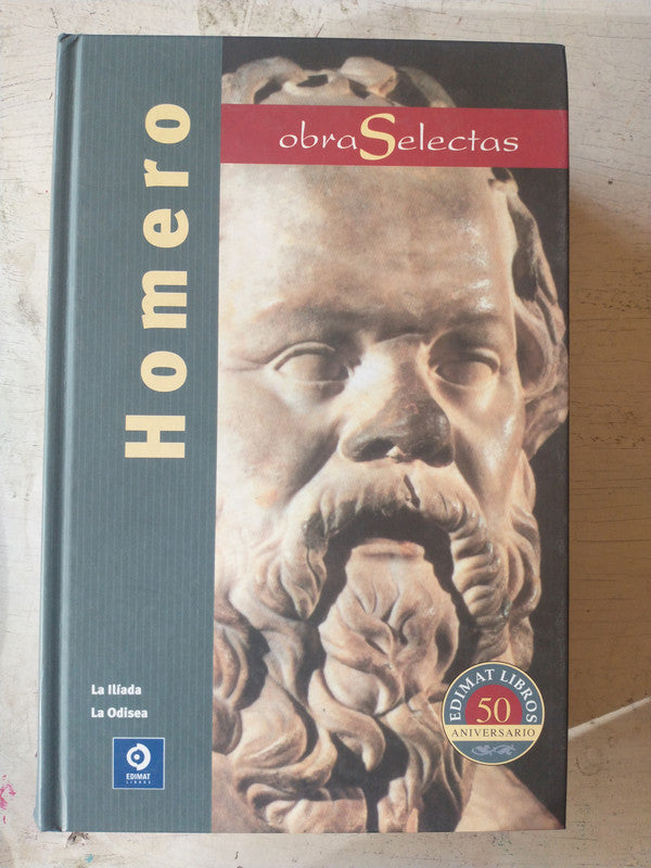 Libro usado en venta: La Iliada - La Odisea de Homero; editorial Edimat impreso en 2012 realizamos envios a todo el mundo.1