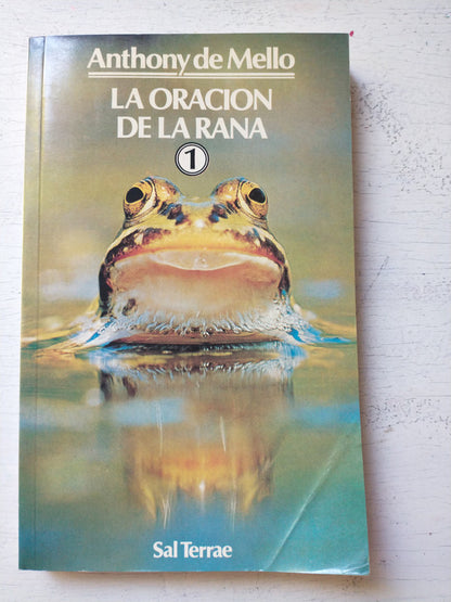 Libro usado en venta: La oracion de la rana - Vol. 1 de Anthony de Mello; editorial Sal Terrae impreso en 1994 realizamos envios a todo el mundo.1