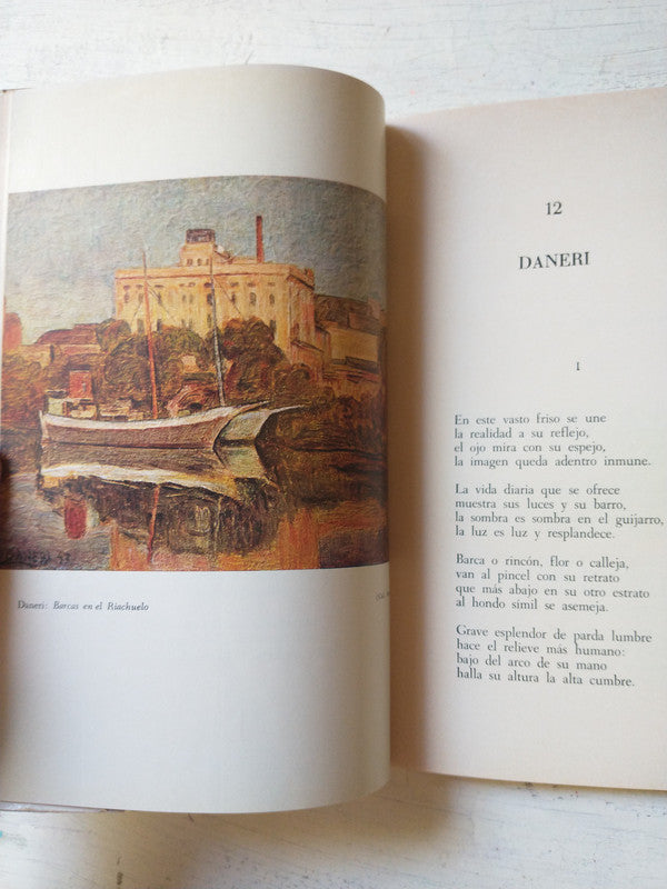 Libro usado en venta: Cuaderno de pintores de Rodolfo Ezequiel de los Santos; editorial Van Riel impreso en 1967 realizamos envios a todo el mundo.3