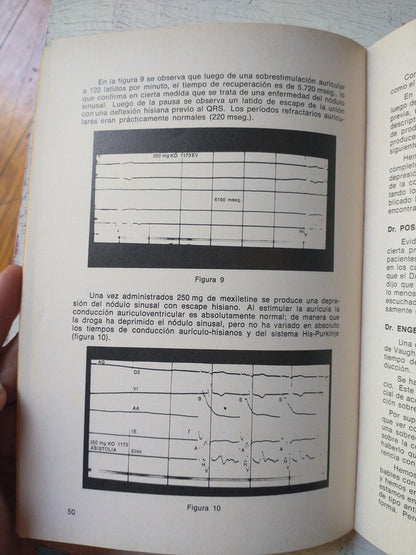 Libro usado en venta: Drogas antirritmicas en cardiologia; editorial Centro Nacional de Arritmias Cardiacas impreso en 1979 envios a todo el mundo.3